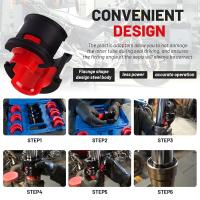 Kit De Herramientas Para Soldaduras De Manillar Universal Para Motocicletas 14Pcs Incluye Adaptadores 35/36 40/41 42/43 45/46 47/48 49/50MM SPEEDRACING - details 4
