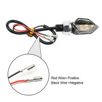 2pcs Luces De Señalización LED Para Motocicleta Universal Super Brillantes Mini Moto Amarillas Indicadores LED 12V - details 6