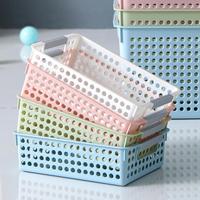 Cesta De Almacenamiento Para El Hogar Con Agujeros Para Juguetes Y Cosméticos Plástico Grueso Para Mesas Ecológica - details 1