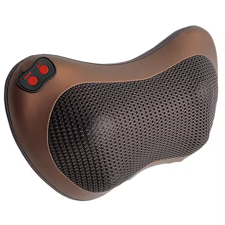 Gem Supplies Almohada de Masaje Bidireccional y Ergonómica con Calor Suave - 1