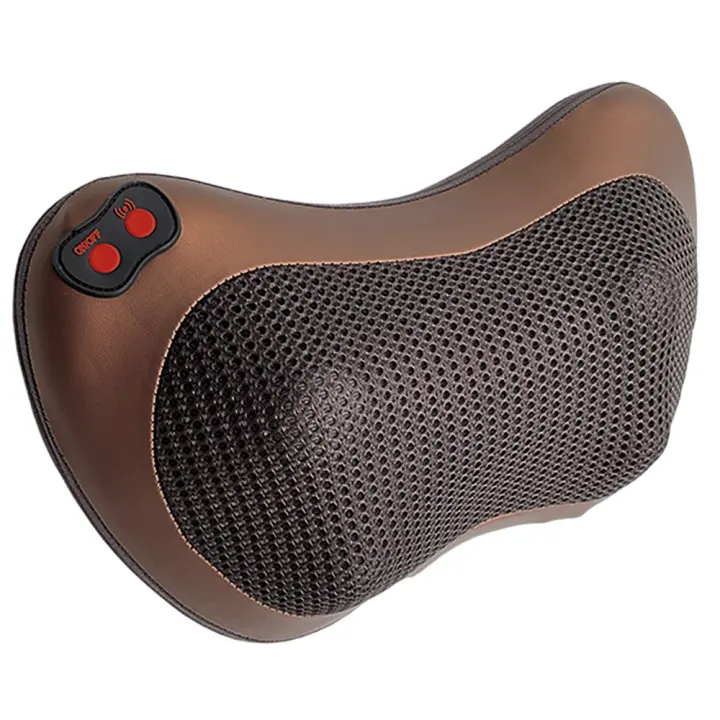 Gem Supplies Almohada de Masaje Bidireccional y Ergonómica con Calor Suave - 1
