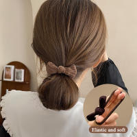 10Pcs/set Cinturones De Cabello Para Mujeres Y Niñas Con Lazo Colorido 4CM Elásticos Accesorios De Cabello Fashion Para Niñas Regalo - details 0
