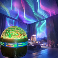 Proyector De Luz Nocturna LED Northern Lights Con Control Remoto Y 7 Modos RGB Para Habitación De Niños Fiesta KTV Incluye Cable USB - details 7