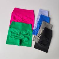 Shorts De Yoga Para Mujer Cintura Alta Sin Costuras Corrida Fitness Push up Levantamiento De Glúteos Sport Shorts De Gimnasio - details 15