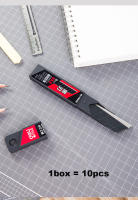 Deli Hojas De Cuchillo De Metal SK5 Para El Hogar Y La Escuela Suministros De Arte Y Manualidades Caja De Papel Herramienta De Corte 9mm 18mm Pack De 30/50/100 - details 6