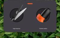 Tijeras De Jardín Multifuncionales Skeyo Con Hojas De Acero Carbono Y Mango De Goma Para Podar Arbustos Y Cortar Grama Rotación 360 Grados - details 1