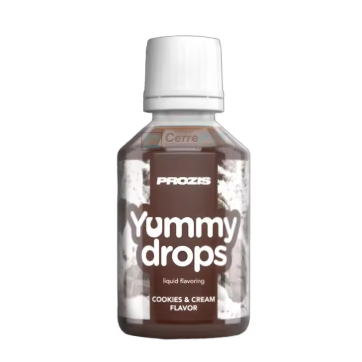 Yummy Drops (50 ml) - Prozis  Saborizante sin azúcar  Sin calorías Deliciosos sabores - 1