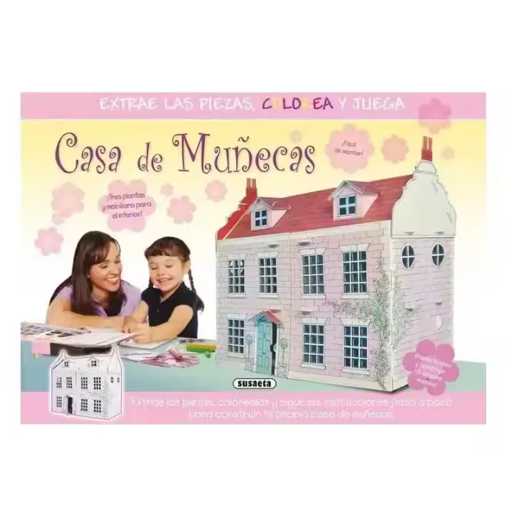 Libro de maquetas gigantes casa de muñecas S3110 SUSAETA - 1