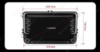 NaviFly Radio De Coche 7 Pulgadas Carplay Android 13 Multimedia Para VW Volkswagen Skoda Octavia Golf 5 6 Touran Passat B6 Polo Jetta Con Funciones De GPS Y Control De Volante - details 8