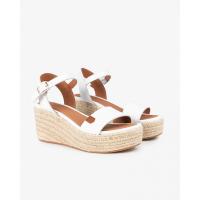Sandalias plataforma mujer POPA ARAMBOL BLAN SANDALIA CUÑA YUTE TRENZADO BLANCO 35933 25V - details 6