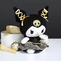 Muñeco De Peluche Sanrio Kuromi Cinnamoroll Hello Kitty My Melody Pochacco Serie Negra Cojín Regalo De Cumpleaños Para Niños Material Poliéster Relleno De Algodón PP - details 4