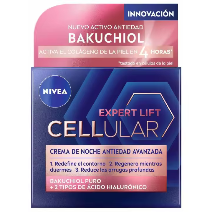 NIVEA Hyaluron Cellular Filler Crema de Noche Elasticidad y Antigravedad 50ml - 1