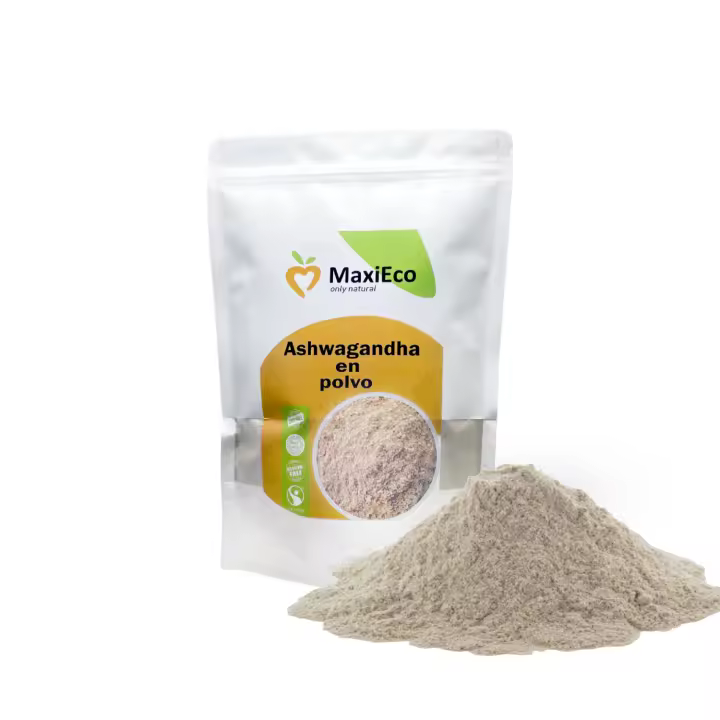 Polvo de Ashwagandha 100% Pura sin Aditivos - para Mejorar la Salud y Reducir el Estrés - 500g - 1