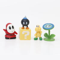 Super Mario Bros Figuras De Acción Kawaii PVC Juguete Modelo Para Niños Con Bolsa De Almacenamiento Set De 12-48pcs - details 1