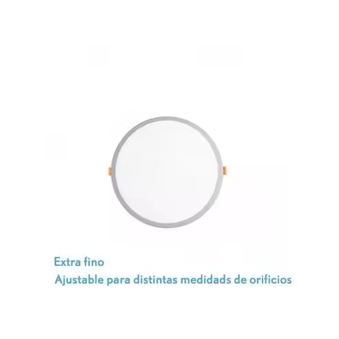 FABRILAMP Downlight LED Empotrable 8w 5500k Blanco Lejania 1x12x12cm 760lm Corte Ajustable - 1