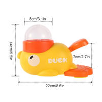 Máquina De Alimentación Automática Para Perros Y Gatos Juguetes Interactivos Amarillo Pato Alimentador De Alimentos Para Mascotas - details 5