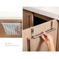 Rack De Toalla De Acero Inoxidable 1PC Soporte Colgante Para Puerta Baño Cocina Armario Herramienta De Almacenamiento Fácil Instalación - details 8