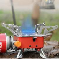 Estufa Portátil Para Camping Con Quemador Plegable Antiviento Para Cocinar Al Aire Libre Accesorios De Gas Para Senderismo Y Picnics - details 11