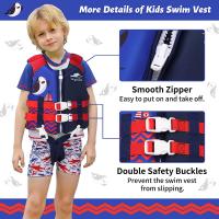 Chaleco De Salvamento Para Niños Neopreno Deportes Acuáticos Chaleco De Flotación Para Surf Natación Vela Rafting Seguridad En La Playa - details 3