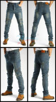 Pantalones De Motocicleta Para Hombres Verano Invierno Protección Rodilla Aramida Velours Impermeables Motocross Carretera - details 14