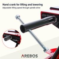 AREBOS Elevador para moto Plataforma elevadora para motocicletas Posicionador - details 12
