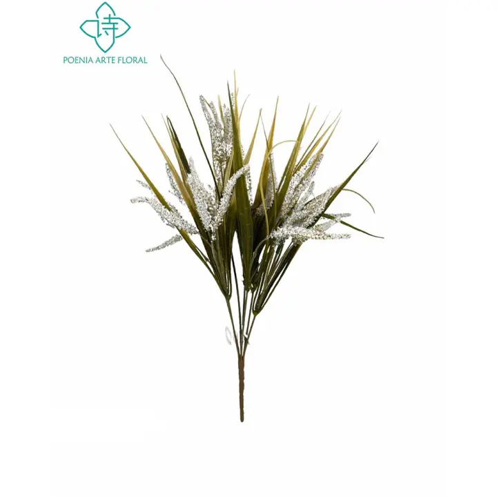 Poenia Arte Floral - Ramo de Lavanda Artificial - Realista - 41cm - Pack de 3 - 1