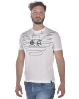 Emporio Armani Camiseta Algodón Hombre Blanco 3Z1T761JPZZ 100 - details 3