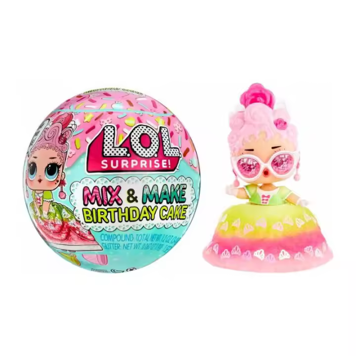 LOL SUPRISE MUÑECA MIX & MAKE BIRTHDAY CAKE DE MGA - 1