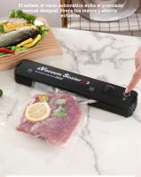 🎁【Detalles para Mamá】Selladora de vacío eléctrica, Almacenamiento de alimentos frescos, Sellado portátil de alimentos, 220V Ayudante de cocina al vacío, Envasadora automática de ingredientes - details 3