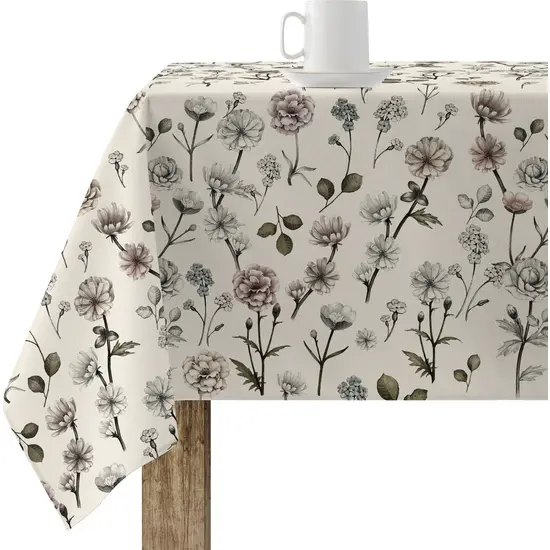 BL BELUM - Mantel Resinado Antimanchas 100% Algodón - Mantel Varios Tamaños desde 100x140 Mantel Antimanchas No traspasan Líquidos - Mantel tacto Extrasuave - Mantel 100% Made in Spain - 1