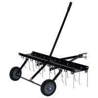 vidaXL Escarificador para cortacésped ride-on 100 cm - details 1