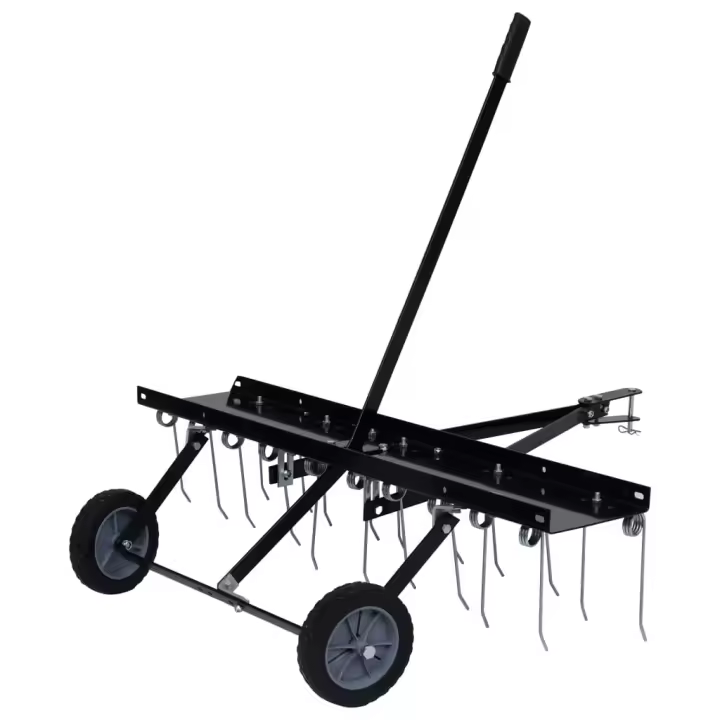 vidaXL Escarificador para cortacésped ride-on 100 cm - 1