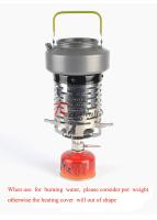 Mini Estufa De Gas Portátil Para Camping Resistente Al Desgaste Acero Inoxidable Cubierta Calentadora Para Exteriores - details 11