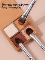 Set De 7 Pinceles De Maquillaje Blancos Con Mango De Madera Larga Pincel De Sombra De Ojos Suave Pincel Para Iluminador Herramienta De Maquillaje - details 3