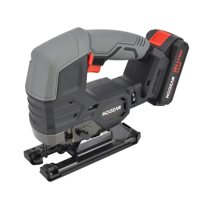 Hoozar wyrzynarka bezszczotkowa 18v 1x2.0ah js10bl - 1