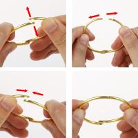 Anillos De Cortina Metálicos 12pcs Gancho Para Colgar Rodillos De Cortina Resistentes Y Adecuados Para Rodillos De 20-40MM - details 4
