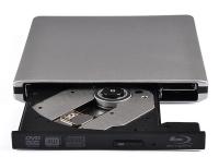 Impulsión externa 3D, Usb 0 of the DVD de Blu Ray Y Typo-C Lector de DVD CD Blu-ray portátil óptico Delgado D de Bluray (Plata, exterior) - details 4