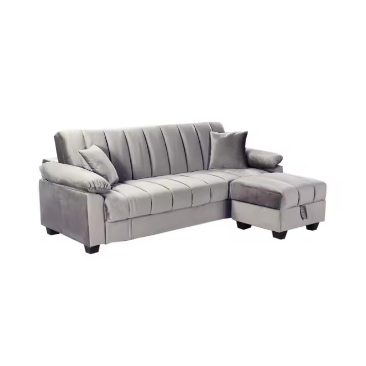 Sofa Cama con Puff Yadhi 210cm     Saldos y Stocks - 1
