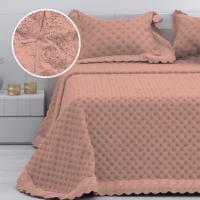 Colcha Bouti Entretiempo Primavera HMS Victoria 200 X 270 - Cama 105 | Blanca, Coral, Gris, Beige, Aguamarina - details 2