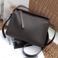 Bolso De Hombro Para Mujer En Cuero Genuino Negro Diseñador Lujo Con Correa Ancha De Cuero Calfornia Bolso De Cojín Gris Eboni Gris - details 2