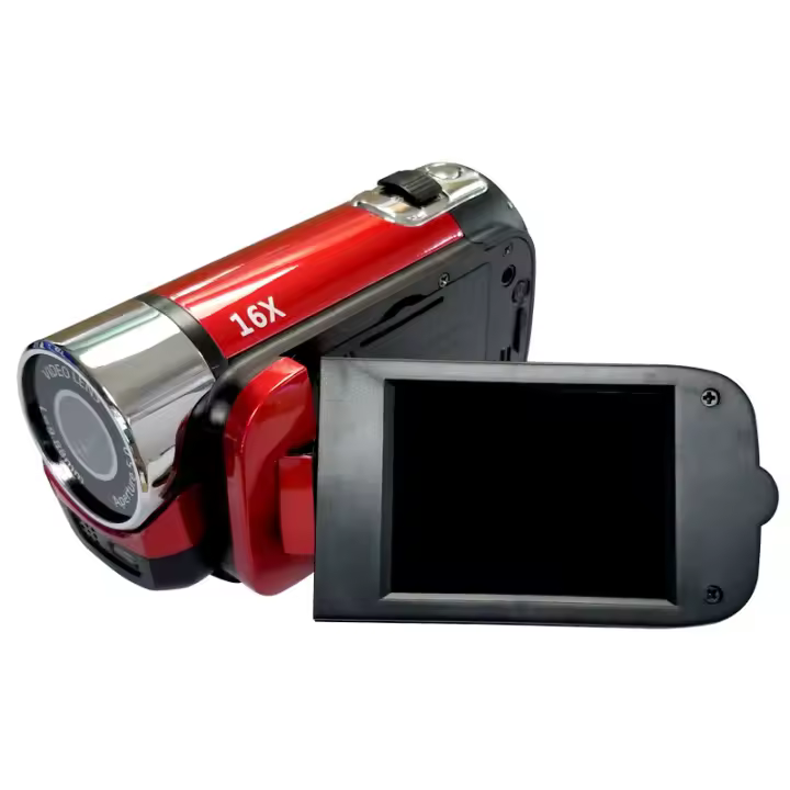 Cámara de vídeo 1080P with Visión Nocturna y zoom óptico de 16x para grabación de videos de vlogger y grabación general with Bagería - 1