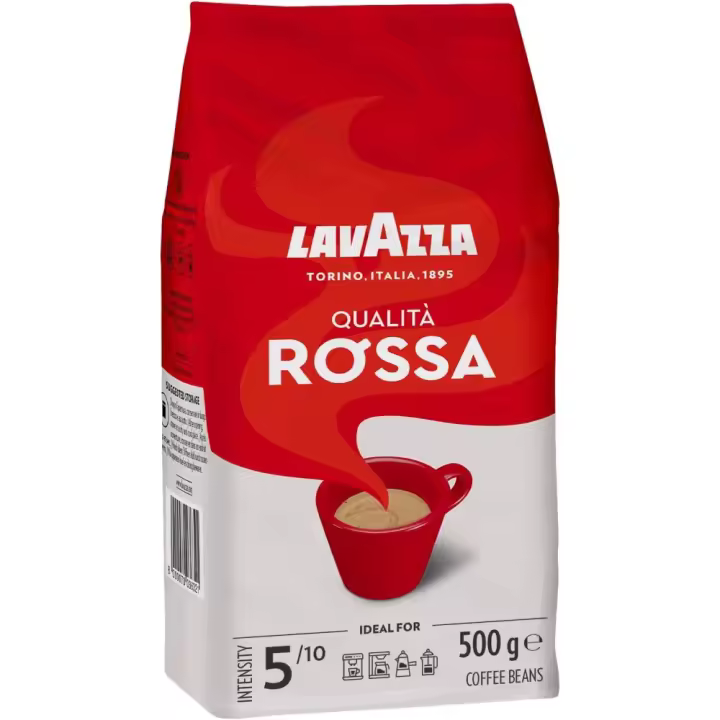 Lavazza Café en Grano Espresso Qualità Rossa, Paquete de 500 g LAVAZZA LAV-CAFE QUALT ROS 500G - 1