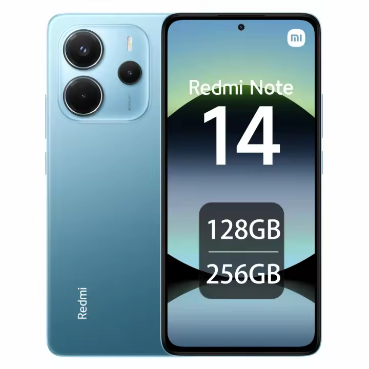Teléfono Móvil Xiaomi Redmi Note 14 4G Smartphone 6GB+128GB/ 8GB+256GB, Pantalla de 6.67" AMOLED FHD+ 120Hz, MediaTek Helio G99-Ultra, cámara de 108MP, 5500 mAh, NFC, Cargador no Incluido (Version Europe) - 1