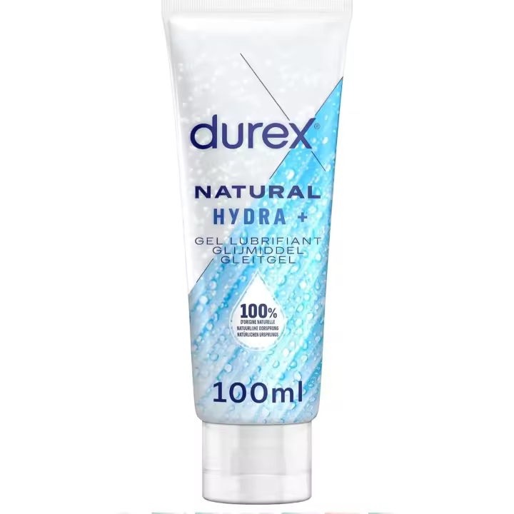 Durex Naturals Hidratante Lubricante Ácido Hialurónico 100% Natural Sin Fragancia Ni Colorantes Ni Agentes Irritantes 100 ml - 1
