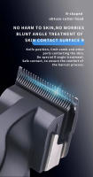 Kit De Pelacabelos Profesional Kemei KM-2296 KM-2299 KM-1102 Máquina De Afeitar Eléctrica Para Hombres Trimmer Sin Cable Con Indicación De Carga Ajuste De Longitud De Corte Material De Hoja De Aluminio - details 4
