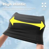 Máscara De Ciclismo Verano Transpirable Con Seda Helada Anti UV Protección Solar Para Hombres Y Mujeres Cubre La Cara Y El Cuello Deporte Al Aire Libre Correr Y Moverse Protección Contra Polvo - details 2