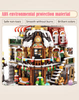 Bloques De Construcción Miniatura De Vistas De Ciudad Para Navidad Casa De Café Y Edificios Juguete De Bloques De Construcción Para Niños Regalos - details 4