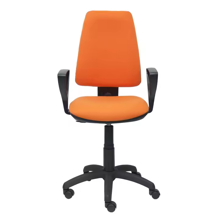 Silla de Oficina Ergonómica Piqueras Y Crespo con Brazos Fijos Regulables BALI Naranja - 1