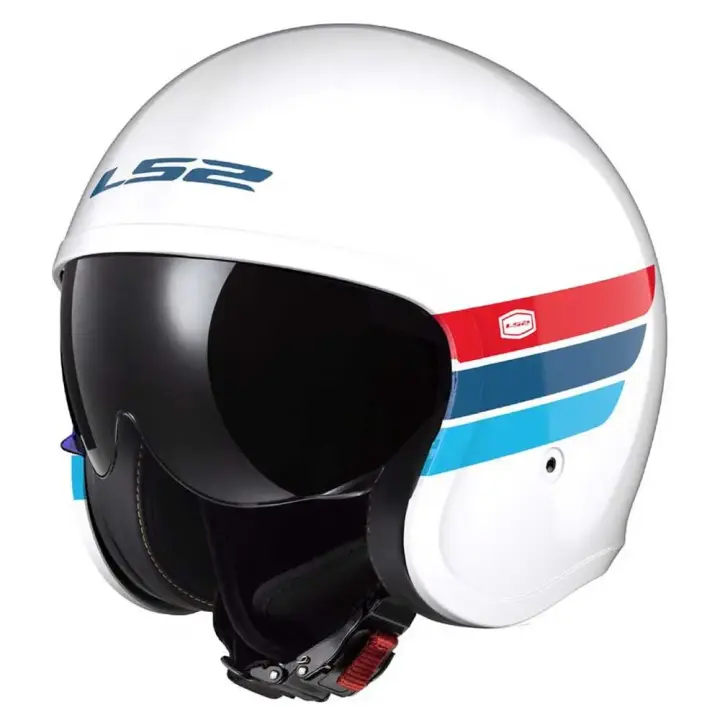 Ls2 Casco Jet Of599 Spitfire Ii Retro - 1