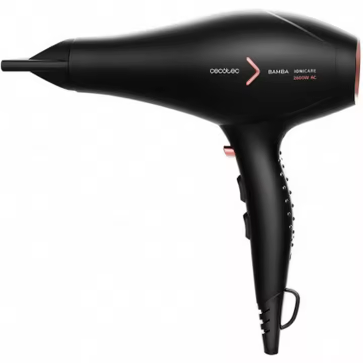 Secador de pelo cecotec bamba ionicare 5350 powershine fire 2600w - motor ac - 1